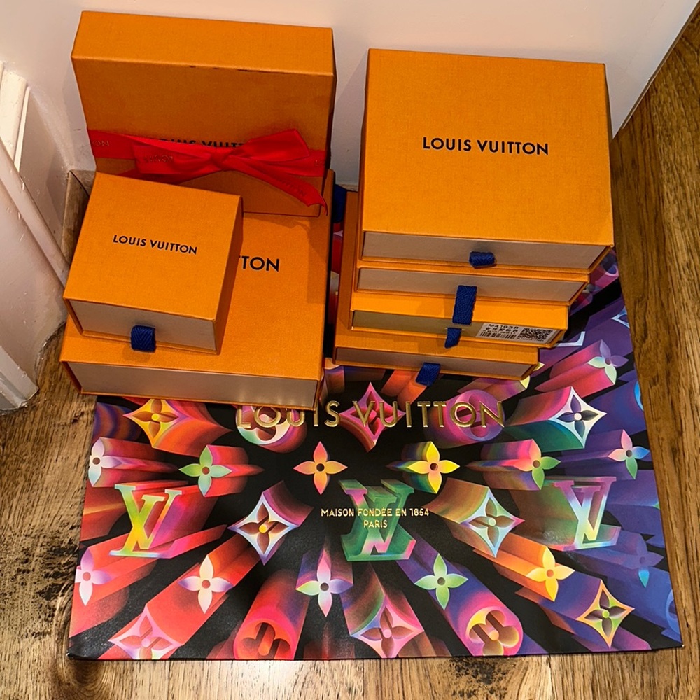 Authentic Louis Vuitton Boxes